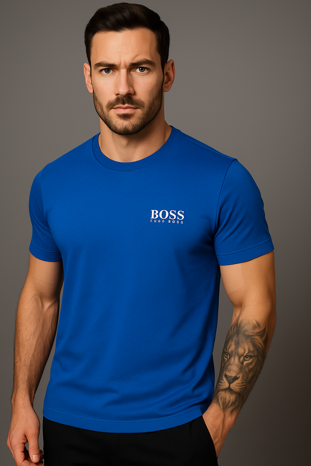 KIT X5 CAMISETAS HUGO BOSS SURTIDAS  + PERFUME GIO