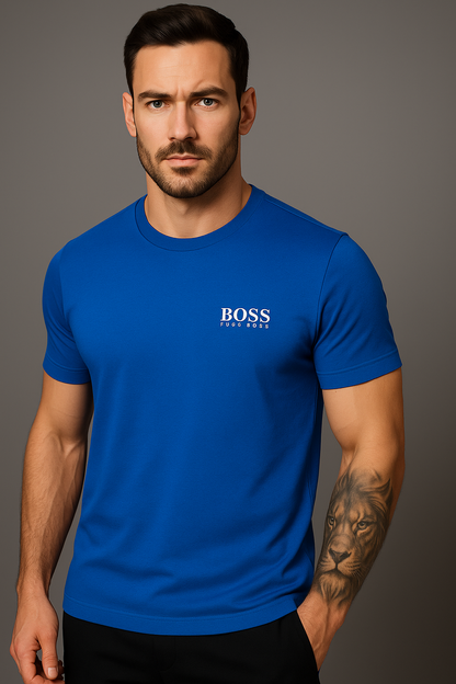 KIT X5 CAMISETAS HUGO BOSS SURTIDAS  + PERFUME GIO